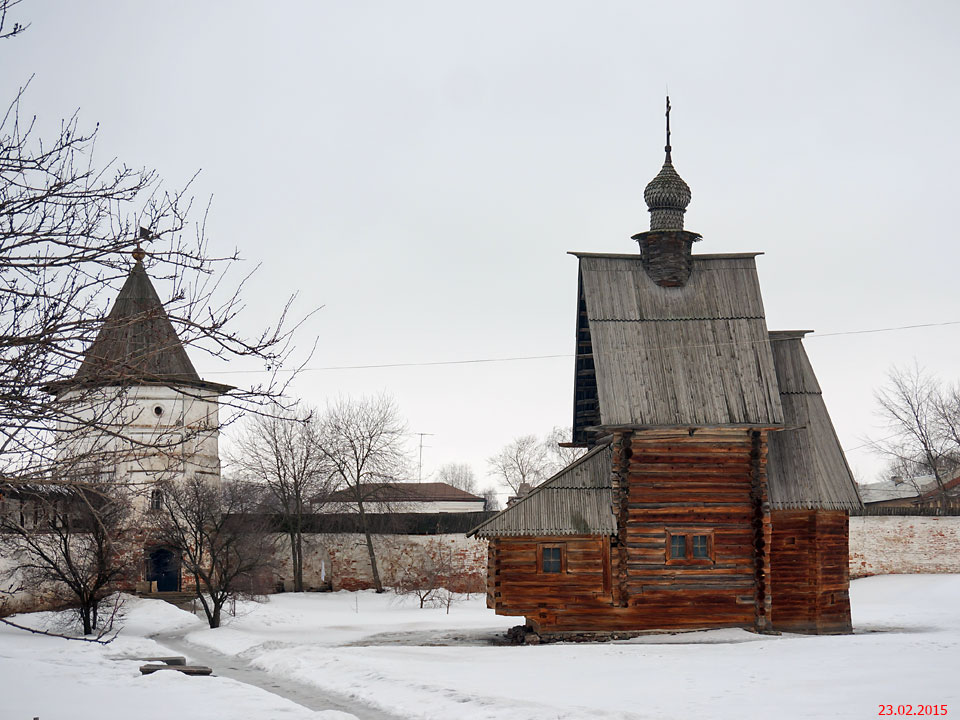 Юрьев-Польский. Михаило-Архангельский монастырь. Церковь Георгия Победоносца. фасады