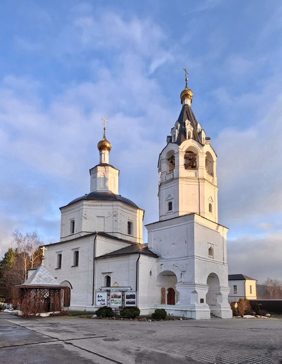 Николо-Волосовский монастырь. Церковь Николая Чудотворца, Волосово (Собинский район, Владимирская область). фасады