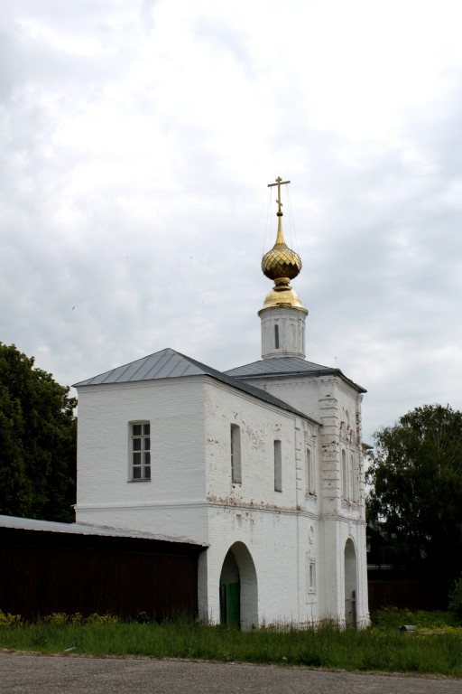 Николо-Волосовский монастырь. Церковь Покрова Пресвятой Богородицы, Волосово (Собинский район, Владимирская область). фасады, Церковь Покрова Пресвятой Богородицы в Николо-Волосовском монастыре