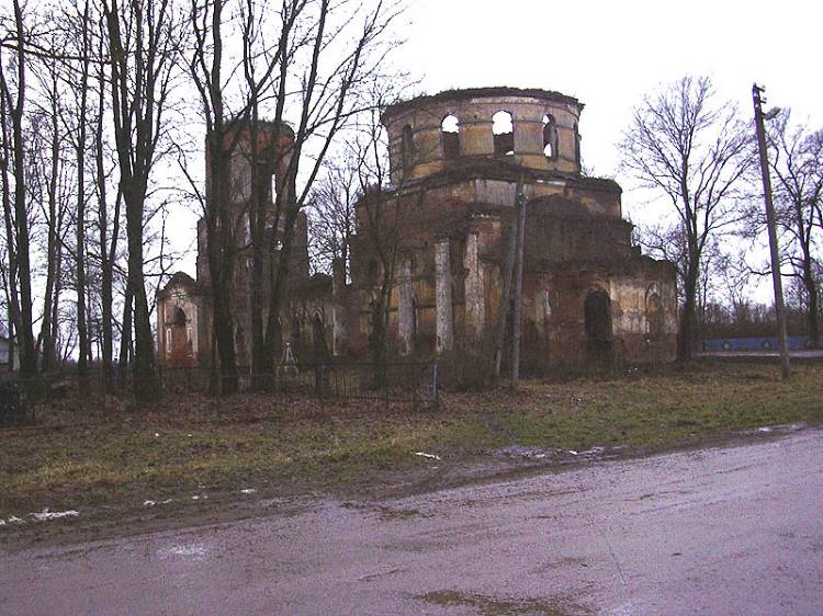Церковь Вознесения Господня, Чёрное (Батецкий район, Новгородская область). фасады