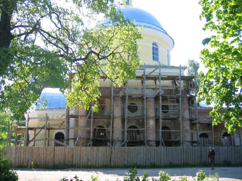 Церковь Вознесения Господня, Чёрное (Батецкий район, Новгородская область). фасады