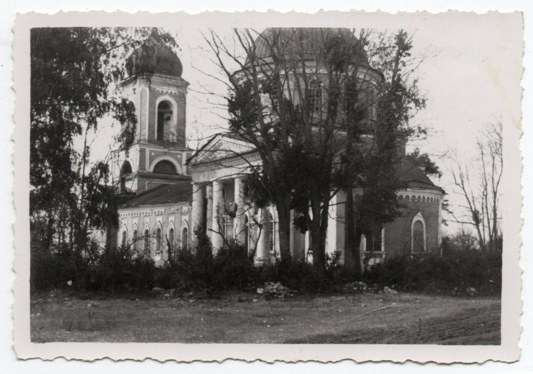 Чёрное. Церковь Вознесения Господня. архивная фотография, Фото 1941 г. с аукциона e-bay.de