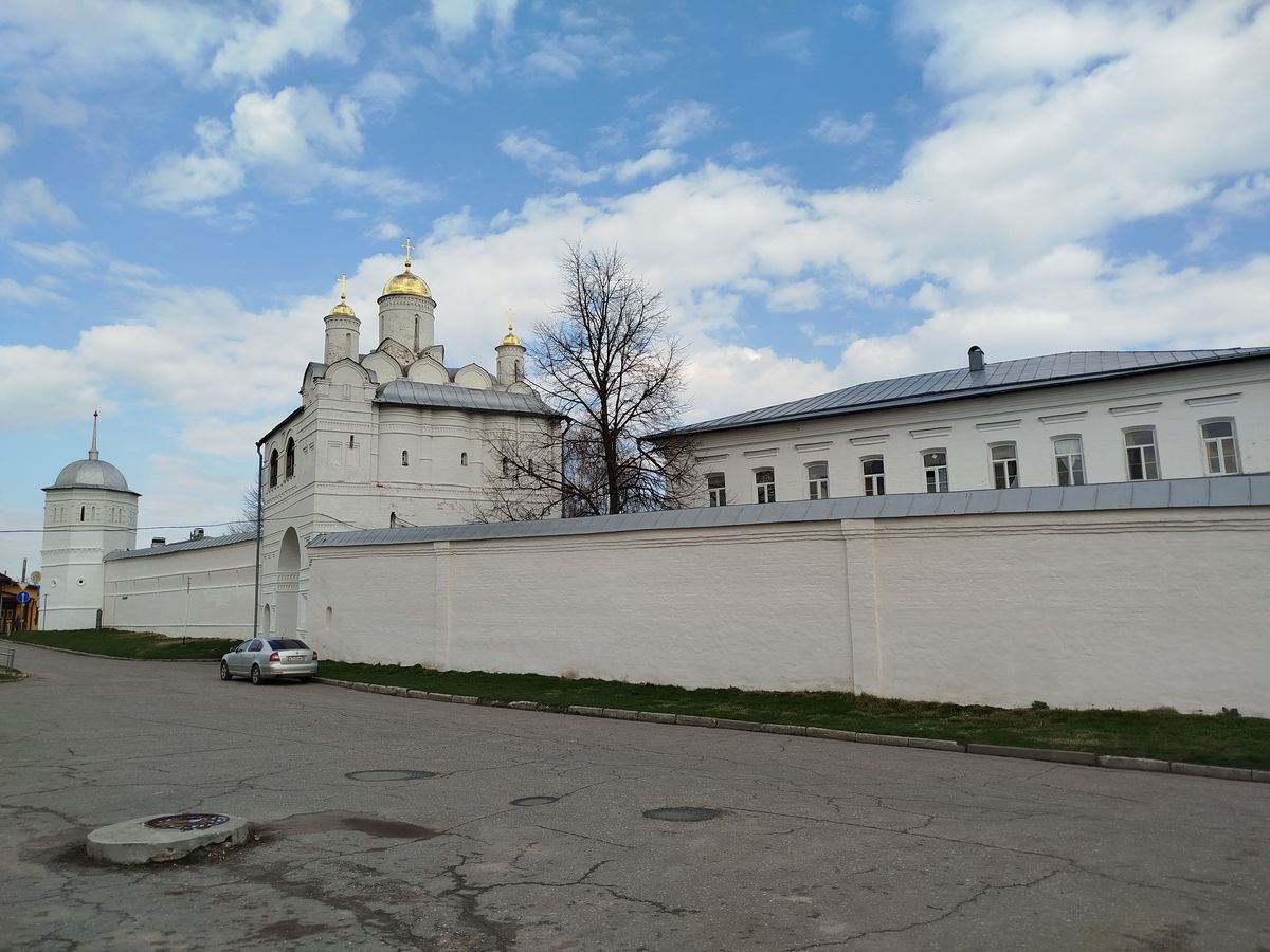 фасады. Покровский женский монастырь. Надвратная церковь Благовещения Пресвятой Богородицы, Суздаль (Суздальский район, Владимирская область)