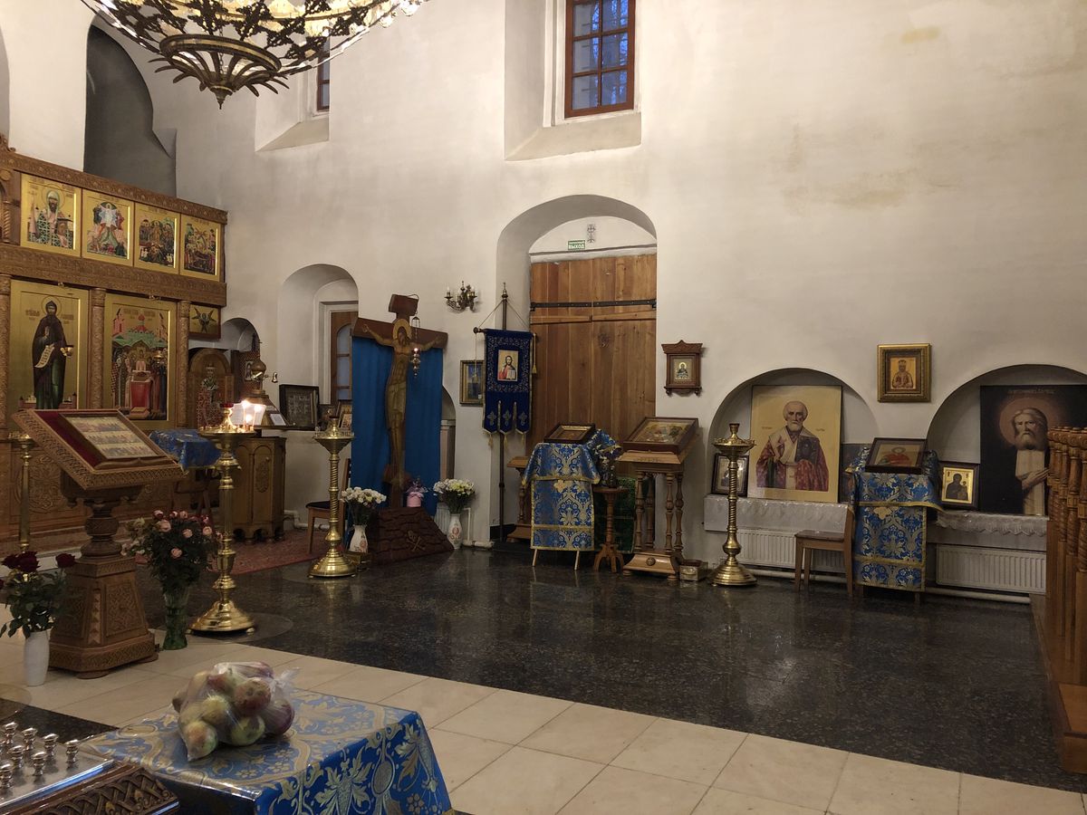 Ризоположенский монастырь. Собор Положения ризы Божией Матери, Суздаль (Суздальский район, Владимирская область). интерьер и убранство, Южная часть Храма