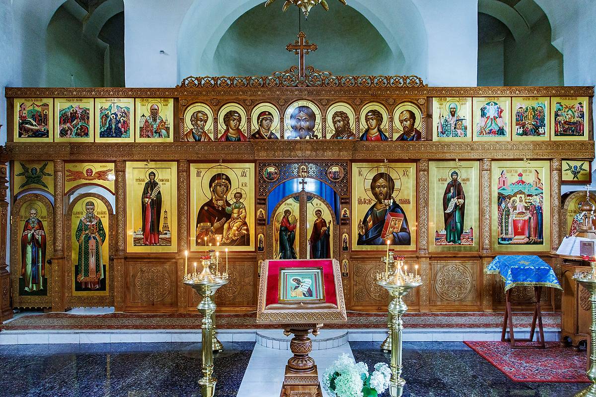 интерьер и убранство. Ризоположенский монастырь. Собор Положения ризы Божией Матери, Суздаль (Суздальский район, Владимирская область)