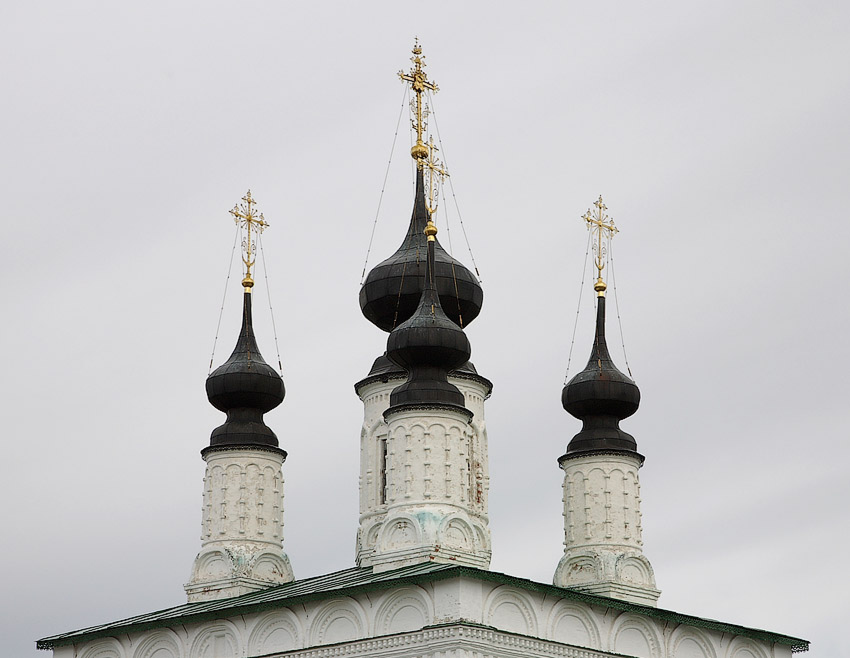 Суздаль. Александровский мужской монастырь. Церковь Вознесения Господня. архитектурные детали