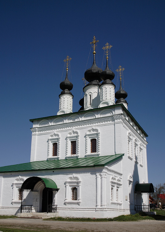 Суздаль. Александровский мужской монастырь. Церковь Вознесения Господня. фасады