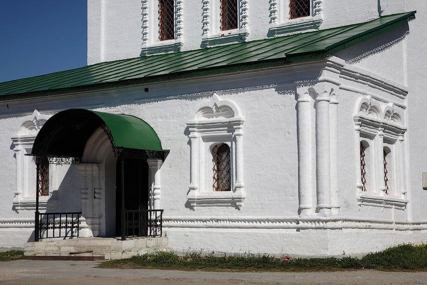Александровский мужской монастырь. Церковь Вознесения Господня, Суздаль (Суздальский район, Владимирская область). архитектурные детали