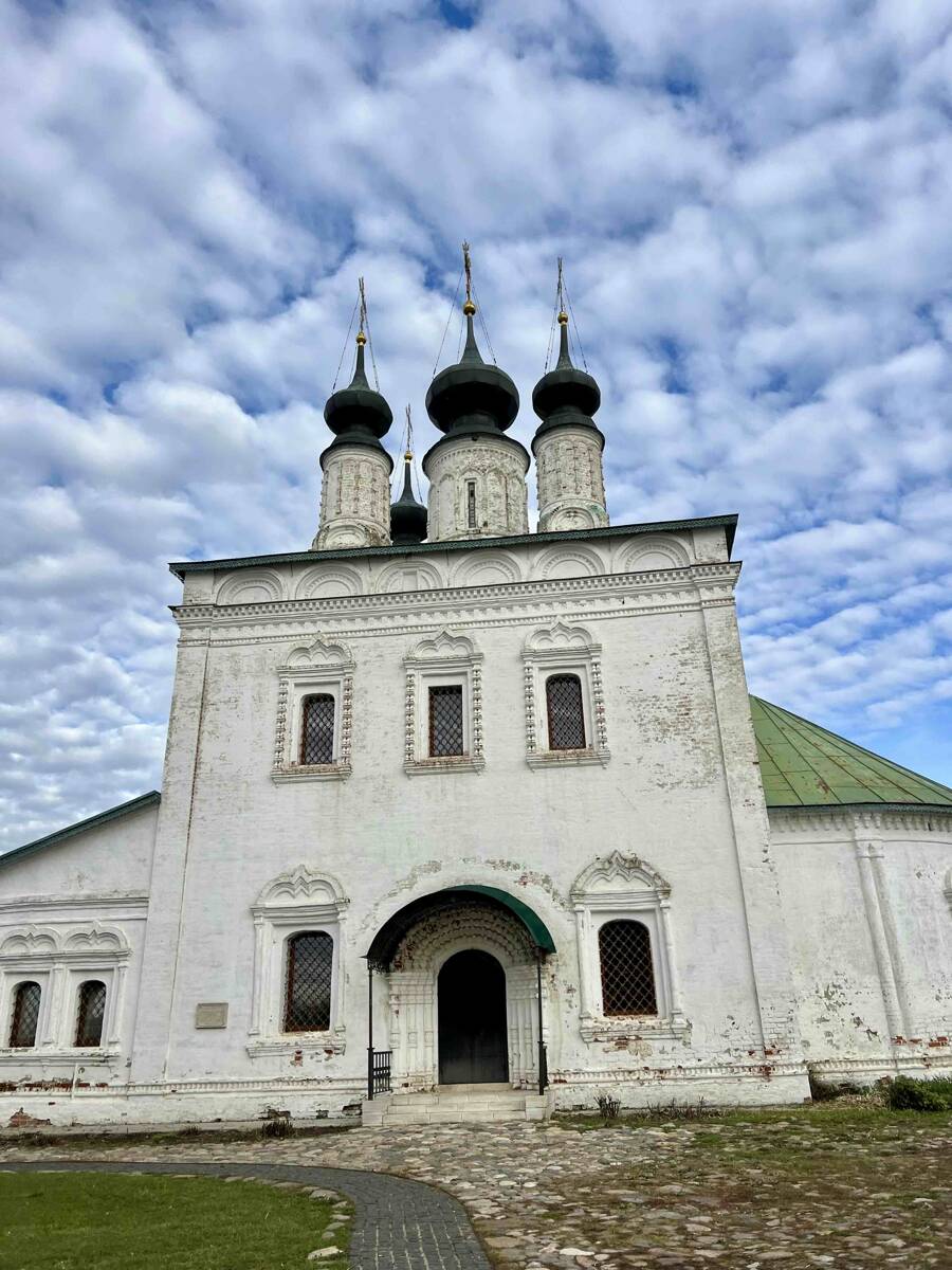 Александровский мужской монастырь. Церковь Вознесения Господня, Суздаль (Суздальский район, Владимирская область). архитектурные детали