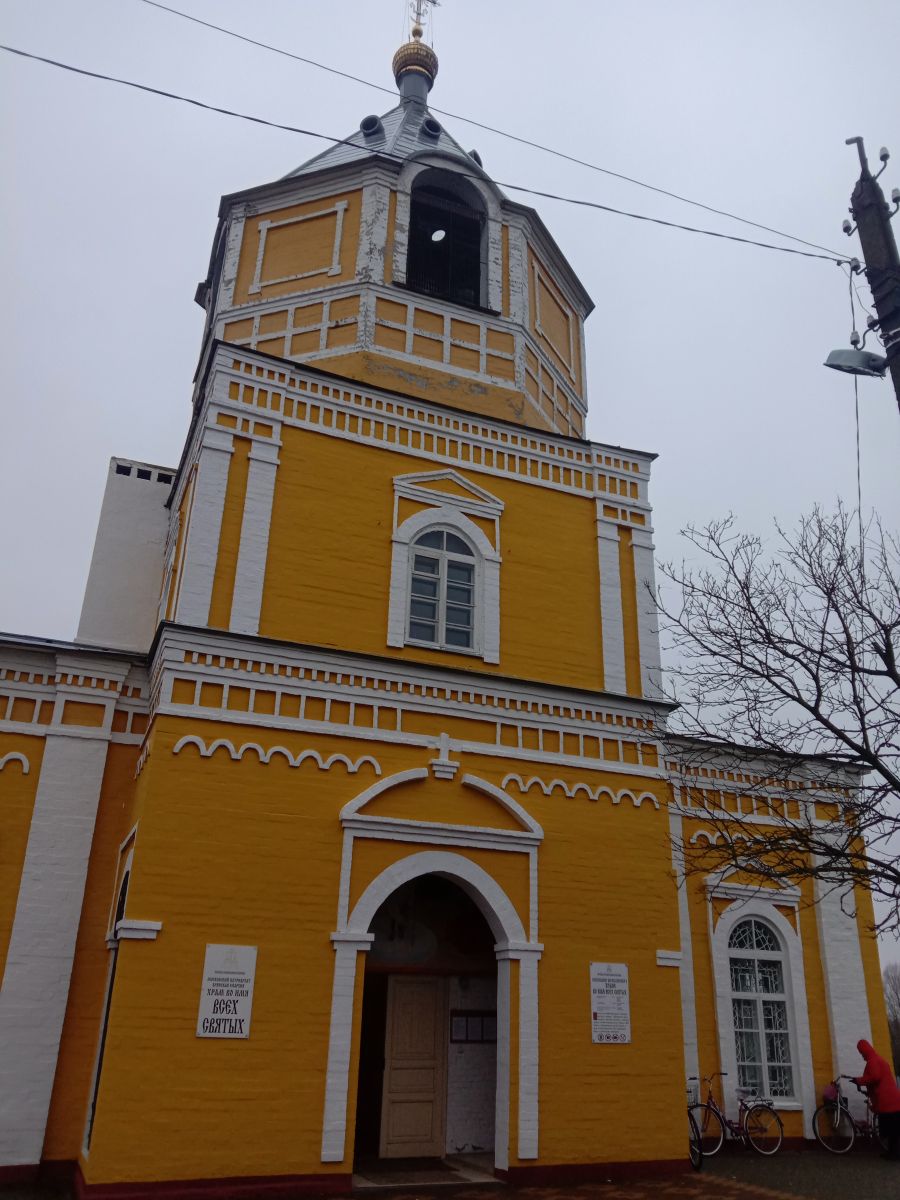 Церковь Всех Святых, Карачев (Карачевский район, Брянская область). архитектурные детали