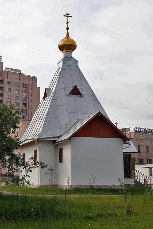 Церковь Ксении Петербургской, Шушары (Санкт-Петербург, Пушкинский район, г. Санкт-Петербург). фасады, Восточный фасад