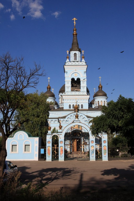 Церковь Рождества Пресвятой Богородицы, Новоэкономическое (Покровский район, Украина, Донецкая область). фасады, Южный фасад