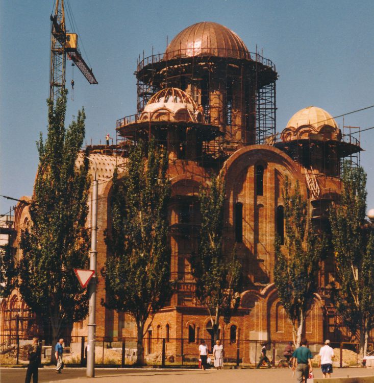 Макеевка. Собор Георгия Победоносца. документальные фотографии, Фото Игоря Перепетайло