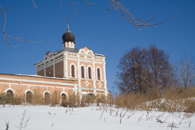 Церковь Троицы Живоначальной в Ознобишине, Ознобишино (Троицкий административный округ (ТАО), г. Москва). фасады