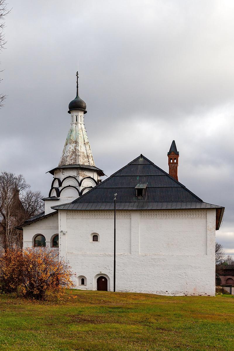 фасады. Спасо-Евфимиевский монастырь. Трапезная церковь Успения Пресвятой Богородицы, Суздаль (Суздальский район, Владимирская область)