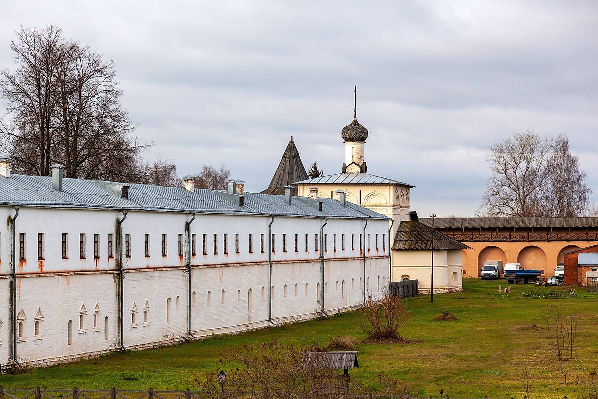 фасады. Спасо-Евфимиевский монастырь. Больничная церковь Николая Чудотворца, Суздаль (Суздальский район, Владимирская область)