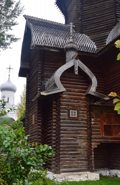 Спасо-Прилуцкий мужской монастырь. Церковь Успения Пресвятой Богородицы из Александро-Куштского монастыря, Вологда (Вологда, город, Вологодская область). архитектурные детали