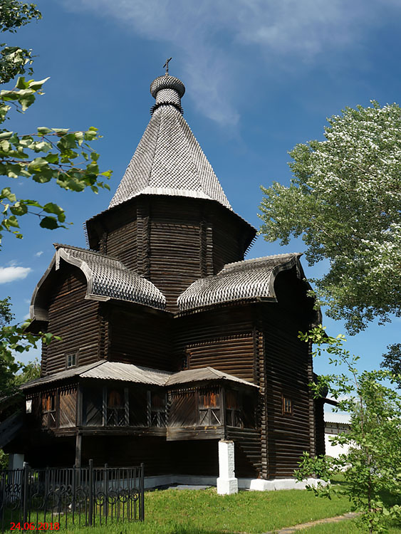 Спасо-Прилуцкий мужской монастырь. Церковь Успения Пресвятой Богородицы из Александро-Куштского монастыря, Вологда (Вологда, город, Вологодская область). фасады