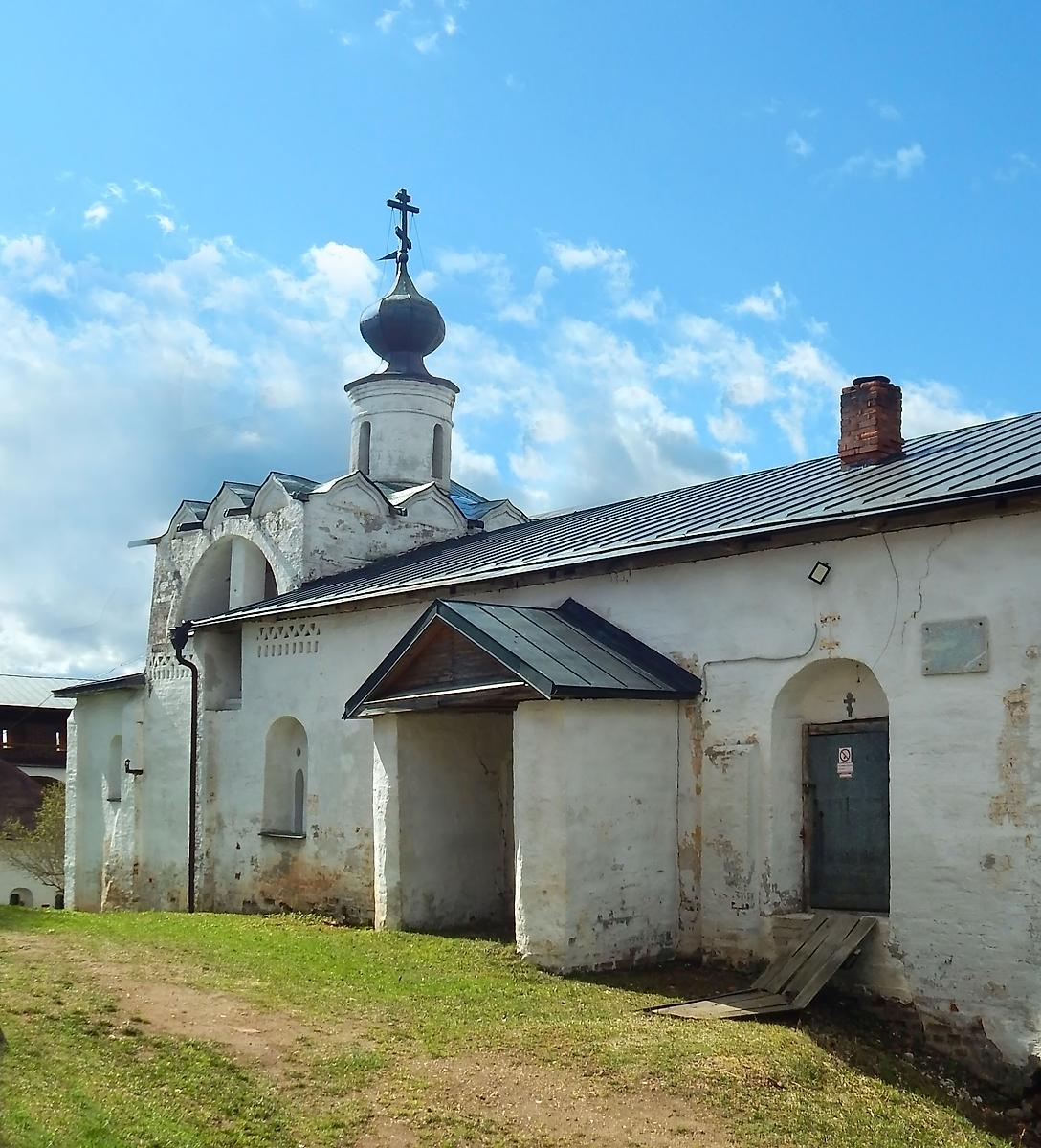 фасады. Кирилло-Белозерский монастырь. Церковь Сергия Радонежского, Кириллов (Кирилловский район, Вологодская область)