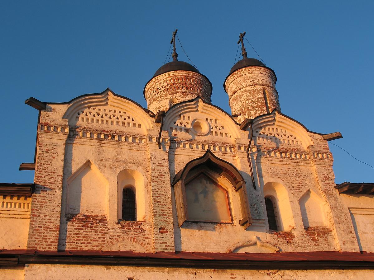 архитектурные детали. Кирилло-Белозерский монастырь. Церковь Преображения Господня, Кириллов (Кирилловский район, Вологодская область)