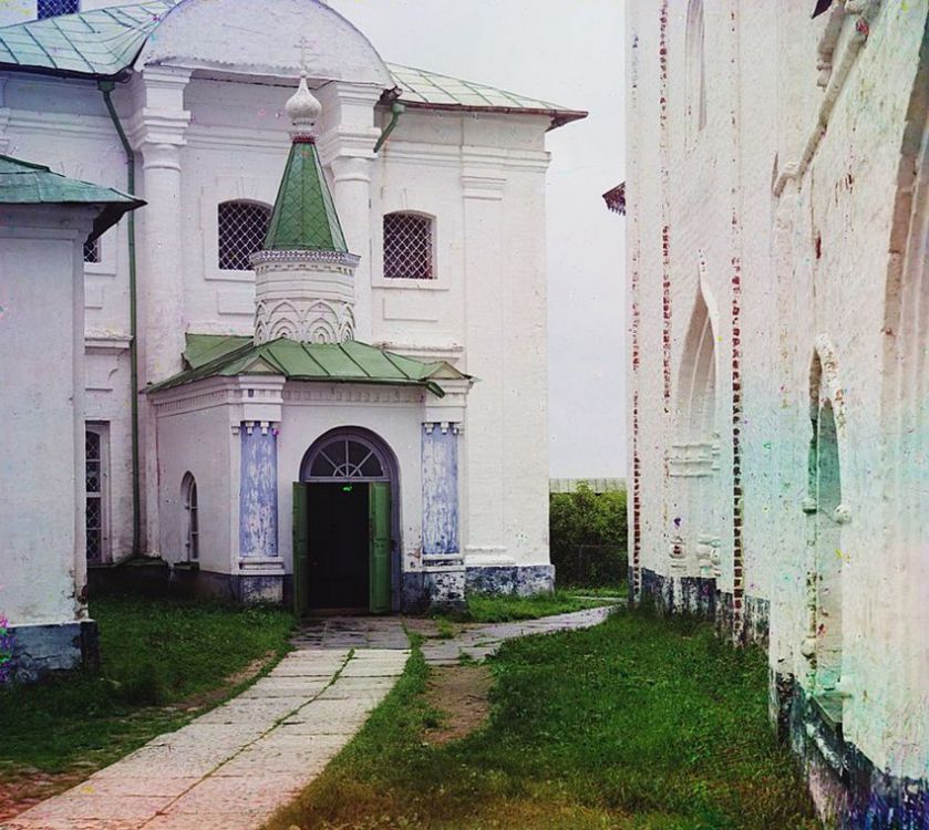 Кириллов. Кирилло-Белозерский монастырь. Церковь Кирилла Белозерского. архивная фотография, 