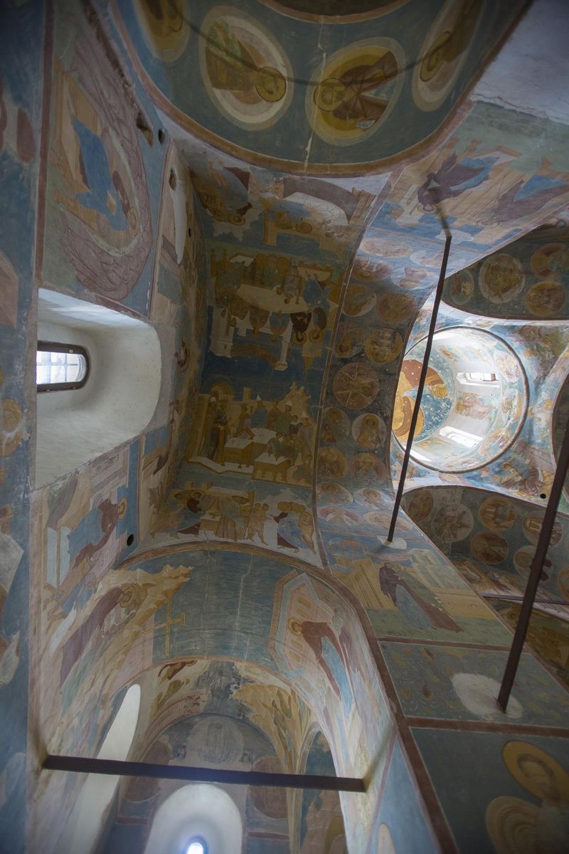 интерьер и убранство. Ферапонтов монастырь. Собор Рождества Пресвятой Богородицы, Ферапонтово (Кирилловский район, Вологодская область)