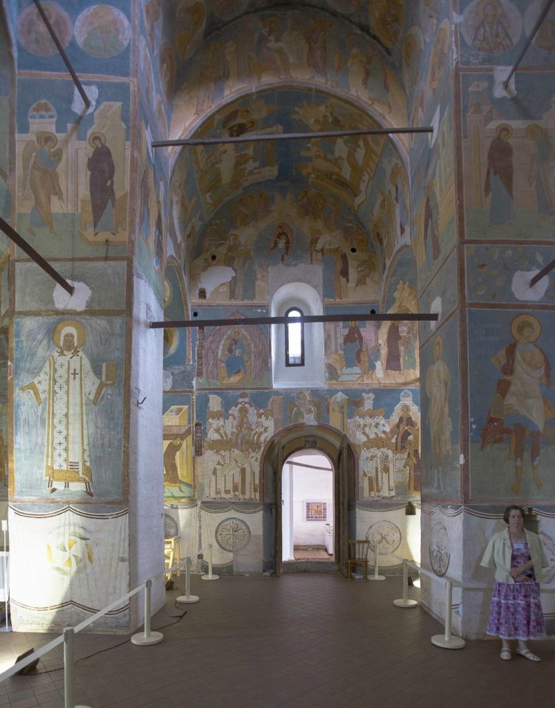 интерьер и убранство. Ферапонтов монастырь. Собор Рождества Пресвятой Богородицы, Ферапонтово (Кирилловский район, Вологодская область)