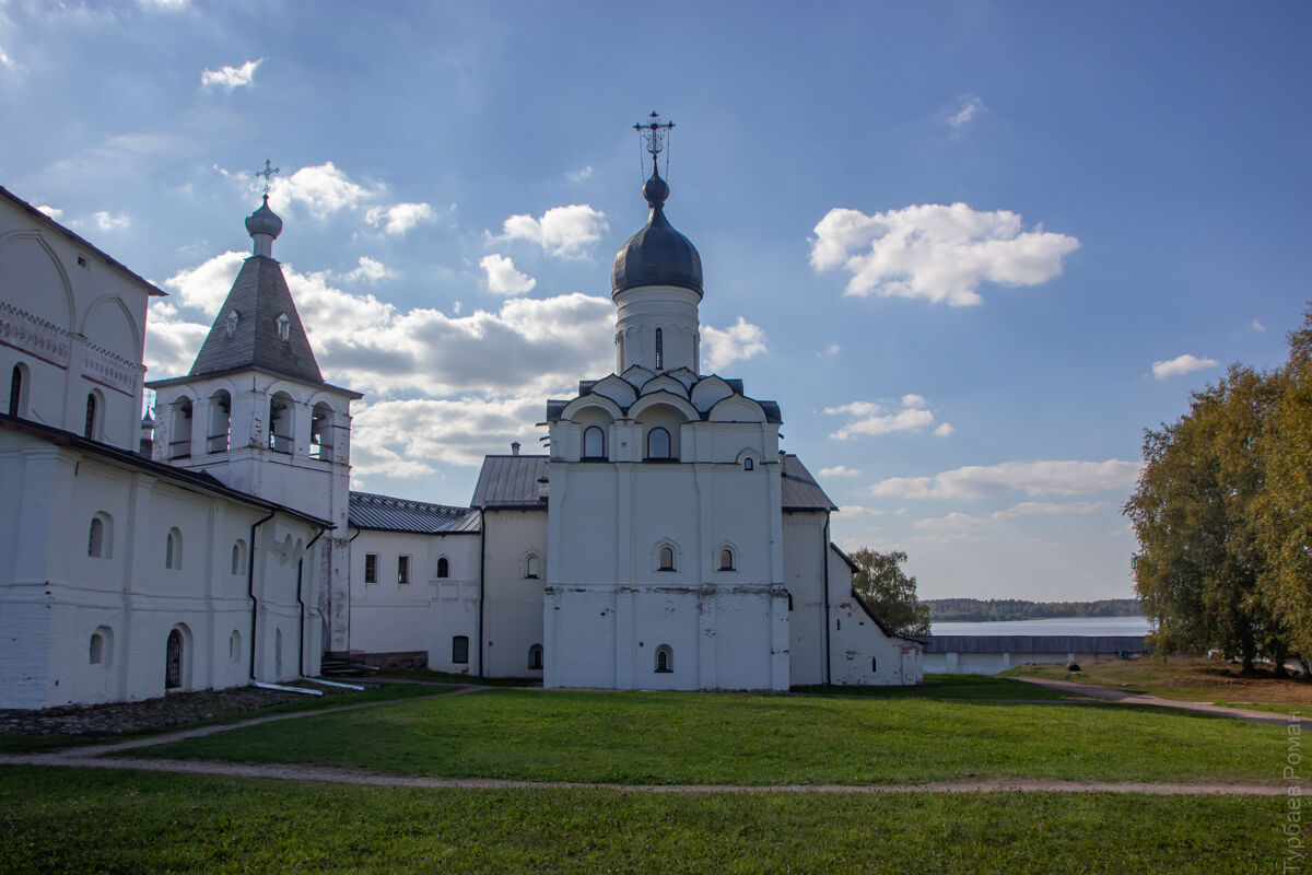 Ферапонтов монастырь. Церковь Благовещения Пресвятой Богородицы, Ферапонтово (Кирилловский район, Вологодская область). фасады, Вид с востока