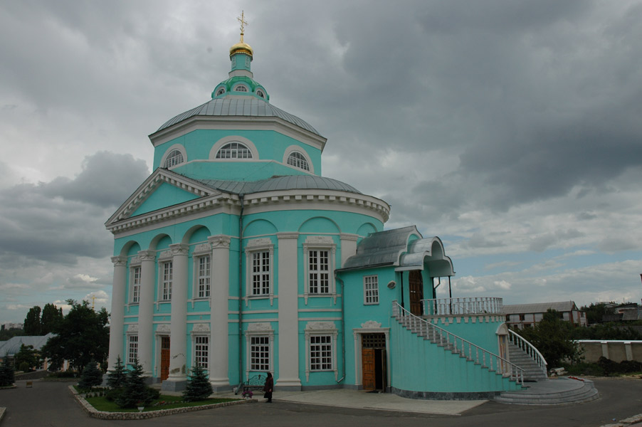 Воронеж. Алексеевский Акатов монастырь. Собор Алексия, митрополита Московского. фасады