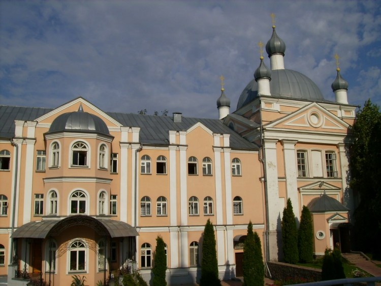 Алексеевский Акатов монастырь. Церковь Сергия Радонежского, Воронеж (Воронеж, город, Воронежская область). фасады