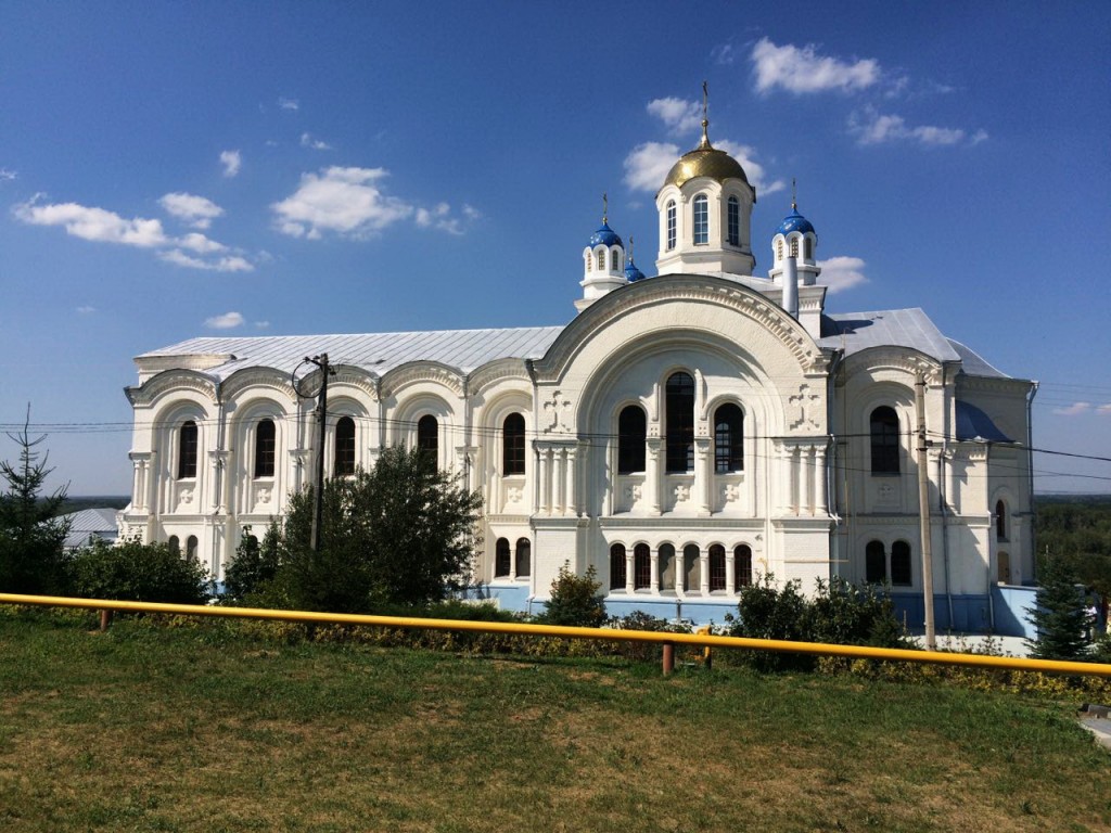 Серафимович. Усть-Медведицкий Спасо-Преображенский монастырь. Собор Казанской иконы Божией Матери. фасады