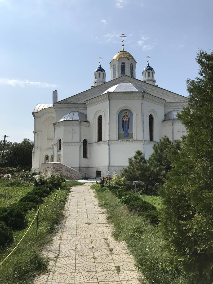 Усть-Медведицкий Спасо-Преображенский монастырь. Собор Казанской иконы Божией Матери, Серафимович (Серафимовичский район, Волгоградская область). фасады