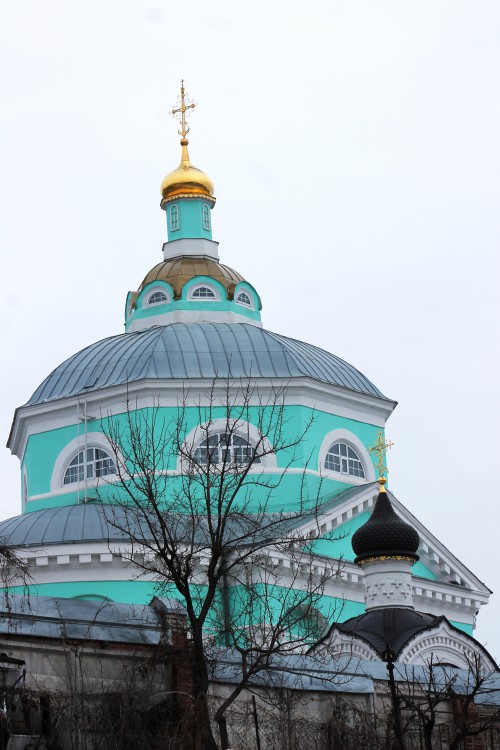 Воронеж. Алексеевский Акатов монастырь. Собор Алексия, митрополита Московского. архитектурные детали