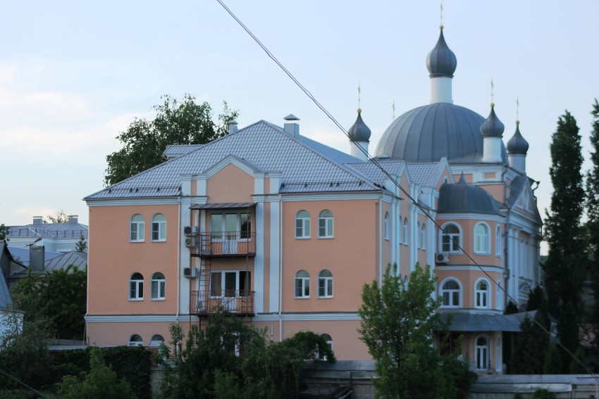 Алексеевский Акатов монастырь. Церковь Сергия Радонежского, Воронеж (Воронеж, город, Воронежская область). фасады