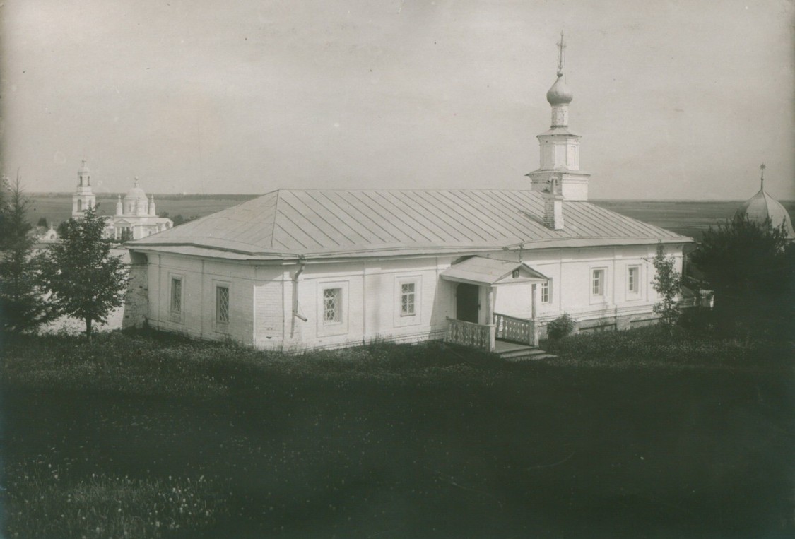 Ножкино. Покровский Авраамиево-Городецкий монастырь. Церковь Николая Чудотворца. архивная фотография, Фото начала ХХ века из фондов Костромского государственного историко-архитектурного и художественного музея-заповедника. Автор В.Н. Кларк