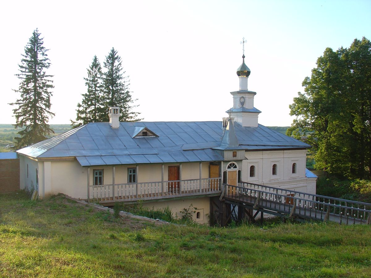 Покровский Авраамиево-Городецкий монастырь. Церковь Николая Чудотворца, Ножкино (Чухломский район, Костромская область). фасады