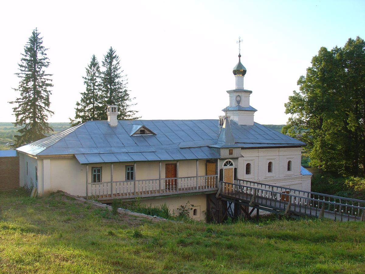 Ножкино. Покровский Авраамиево-Городецкий монастырь. Церковь Николая Чудотворца. фасады