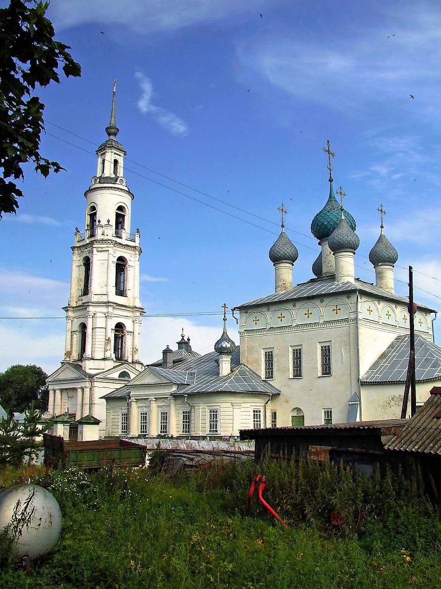 фасады. Успенская Тетеринская пустынь. Церковь Успения Пресвятой Богородицы, Тетеринское (Нерехтский район, Костромская область)