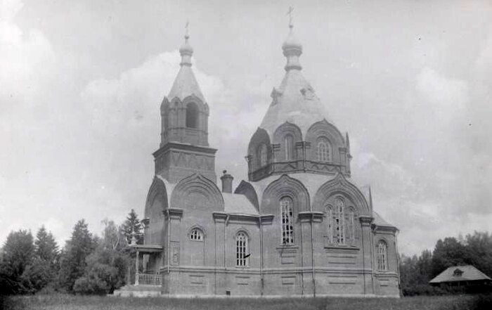 Тучково. Церковь Успения Пресвятой Богородицы. архивная фотография, Фото 1935 года. Автор А.Т. Лебедев