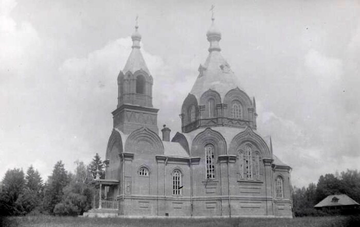 Церковь Успения Пресвятой Богородицы, Тучково (Рузский городской округ, Московская область). архивная фотография, Фото 1935 года. Автор А.Т. Лебедев