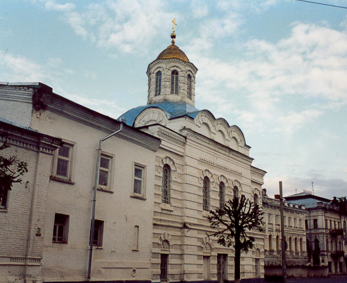 Кострома. Богоявленско-Анастасьинский женский монастырь. Церковь Смоленской иконы Божией Матери. фасады