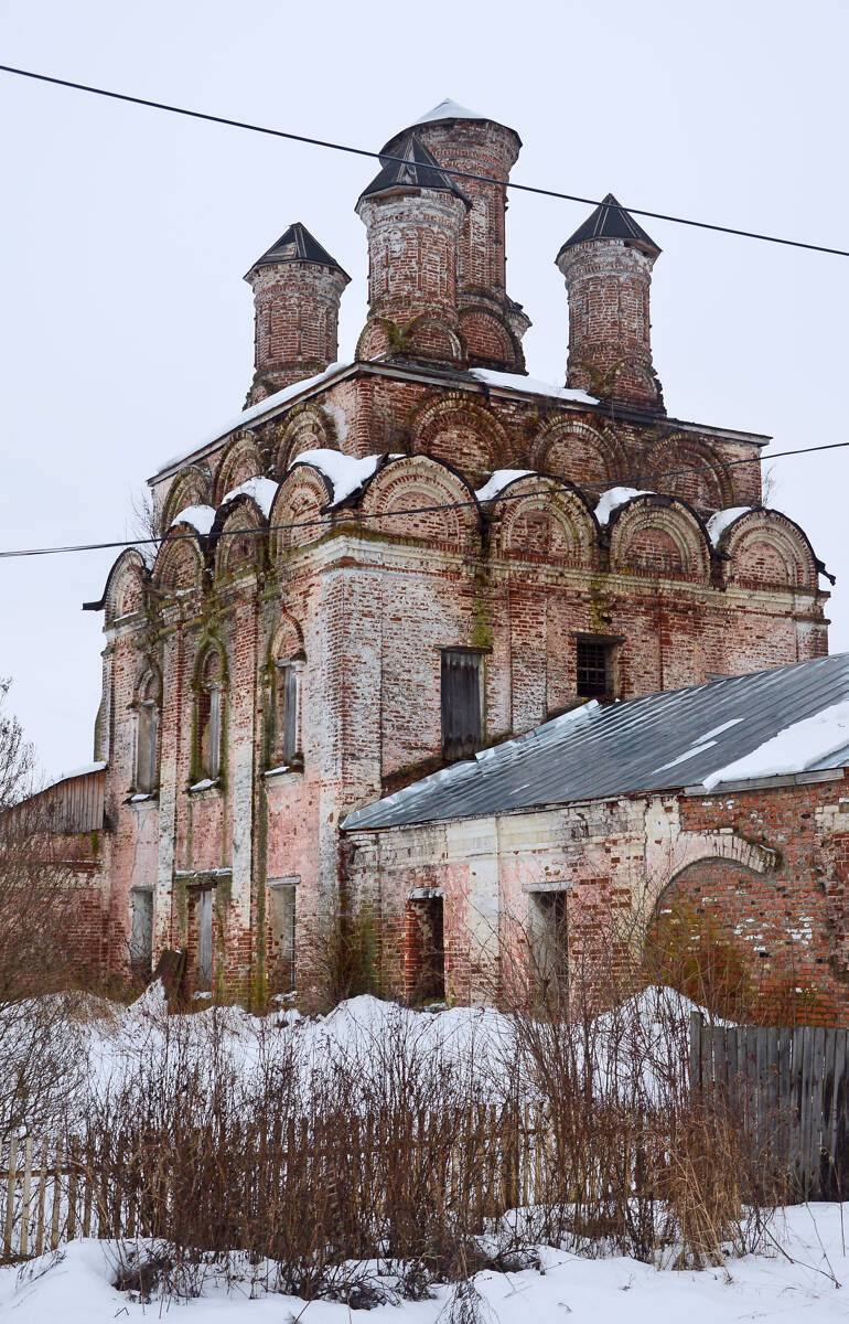 Воскресенский монастырь. Собор Воскресения Христова, Солигалич (Солигаличский район, Костромская область). архитектурные детали