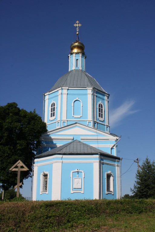 Церковь Казанской иконы Божией Матери, Савино (Заокский район, Тульская область). фасады