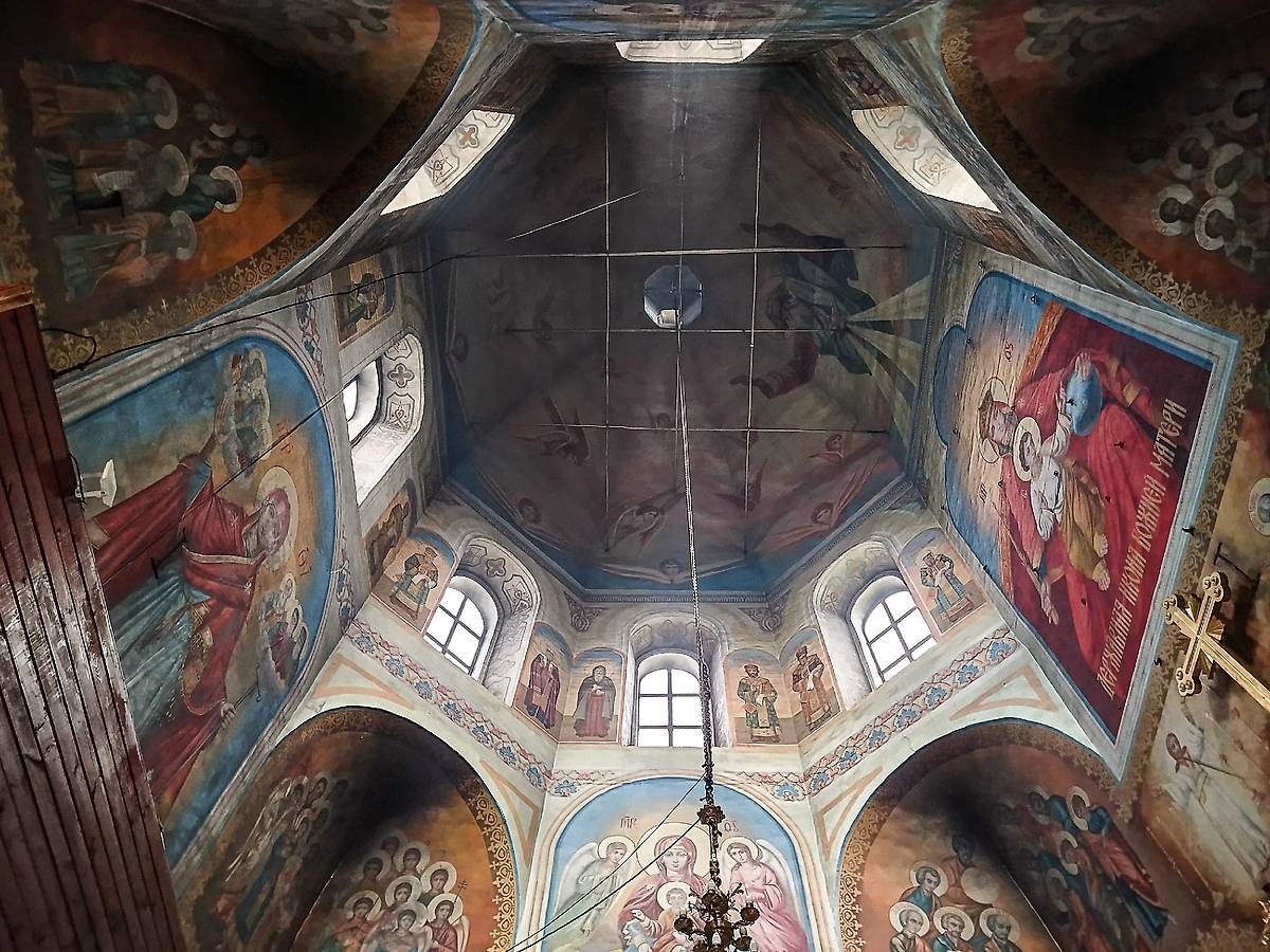 интерьер и убранство. Церковь Казанской иконы Божией Матери, Савино (Заокский район, Тульская область)