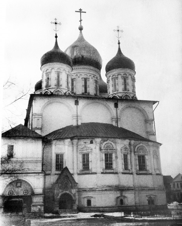 Таганский. Новоспасский монастырь. Собор Спаса Преображения. фасады