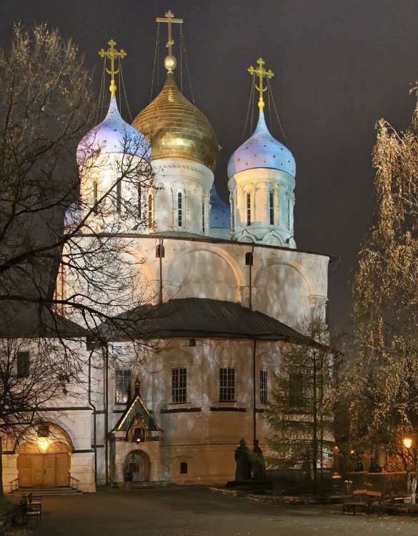 Таганский. Новоспасский монастырь. Собор Спаса Преображения. фасады