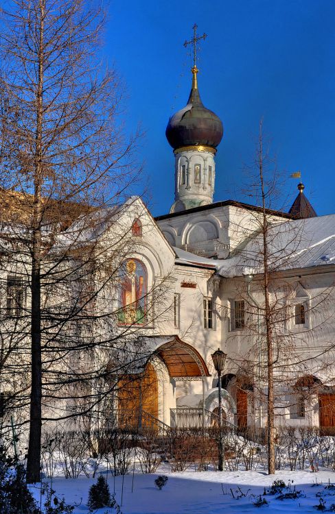 Таганский. Новоспасский монастырь. Церковь Николая Чудотворца. фасады