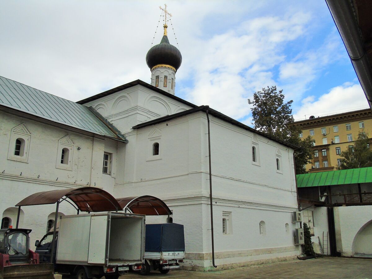Новоспасский монастырь. Церковь Николая Чудотворца, Таганский (Центральный административный округ (ЦАО), г. Москва). фасады