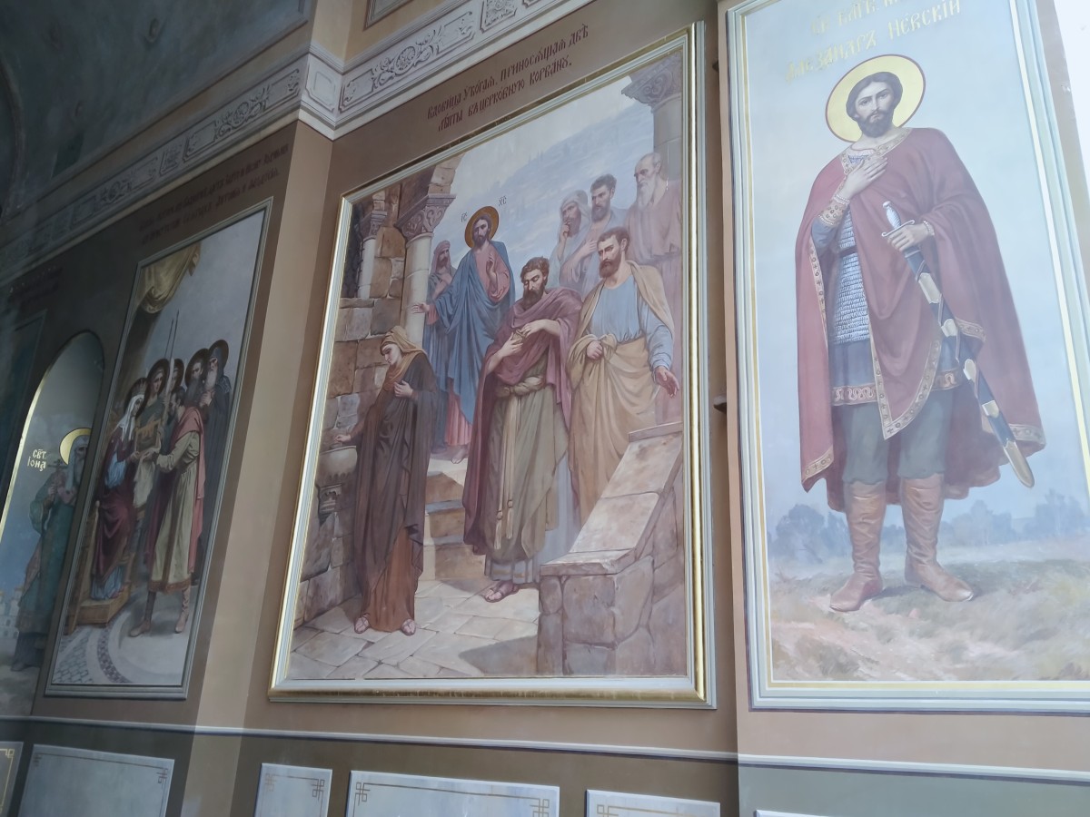 Новоспасский монастырь. Церковь Сергия Радонежского в колокольне, Таганский (Центральный административный округ (ЦАО), г. Москва). интерьер и убранство