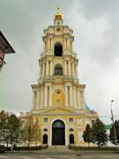Новоспасский монастырь. Церковь Сергия Радонежского в колокольне, , Москва, Центральный административный округ (ЦАО), г. Москва